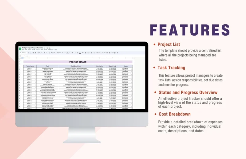 Business Finance Tracking Excel Tool