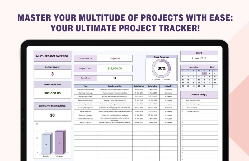 Gantt Chart Excel Template